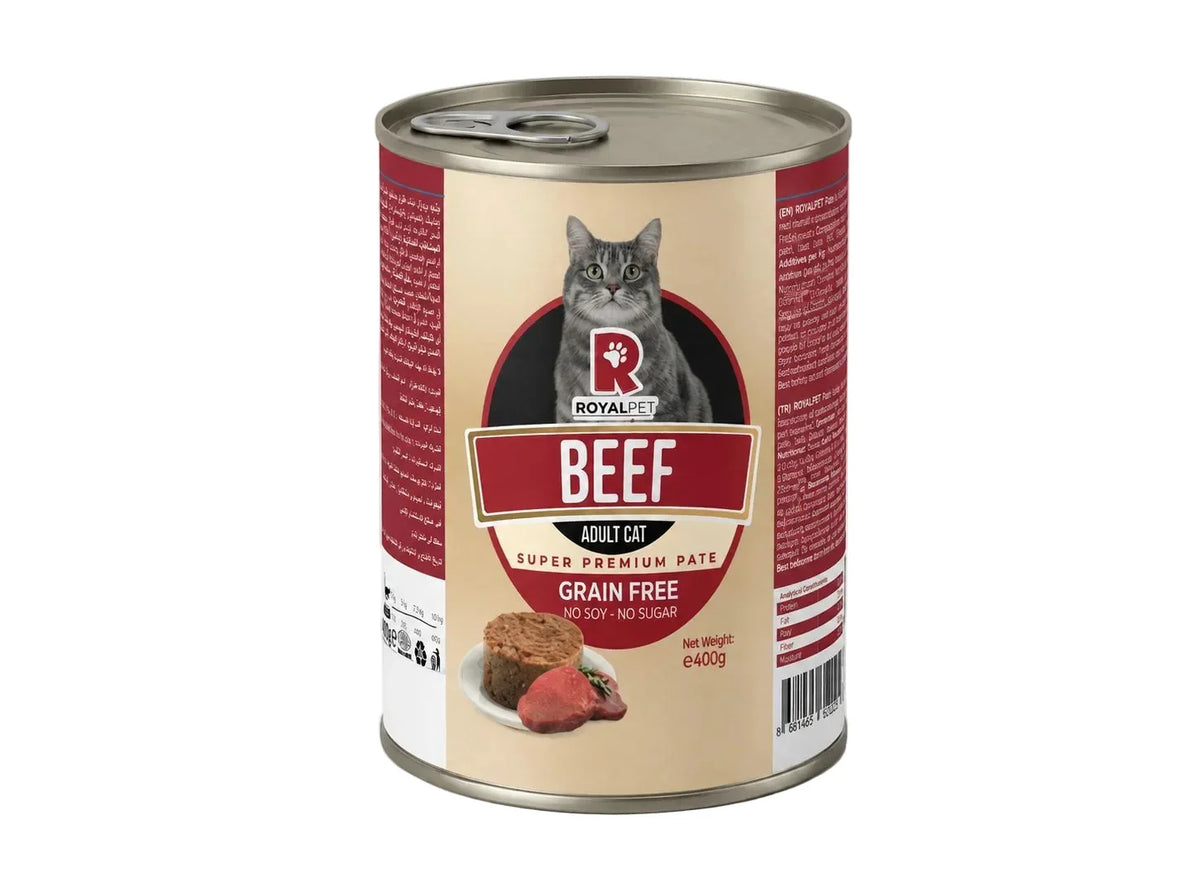 RoyalPet Cat Pâté Beef 400g