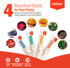 Wanpy Superfoods – 4 superfood blends for total vitality