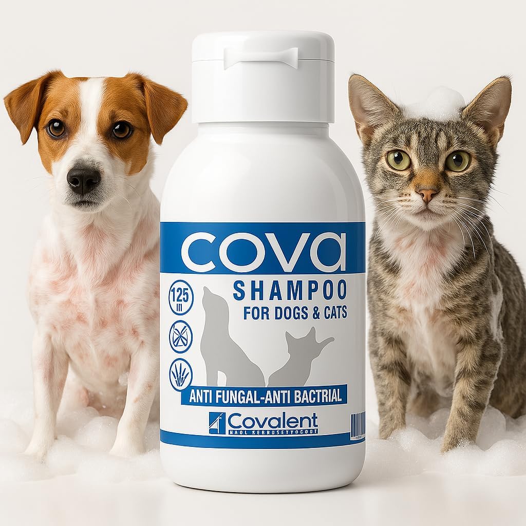 COVA Anti-Fungal & Anti-Bacterial Shampoo for Dogs & Cats