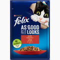 FELIX As Good As It Looks Wet Cat Food – Beef in Jelly – 85g Pouch