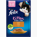 FELIX Kitten As Good As It Looks Wet Food – Chicken in Jelly – 85g Pouch