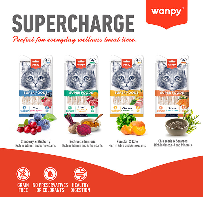 Wanpy Superfoods – Superfoods range