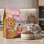 ALPHA Kittens Premium Dry Cat Food – Poultry Flavour – 1 kg