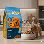 ALPHA Puppies Premium Dry Dog Food – Beef Flavour – 1 kg