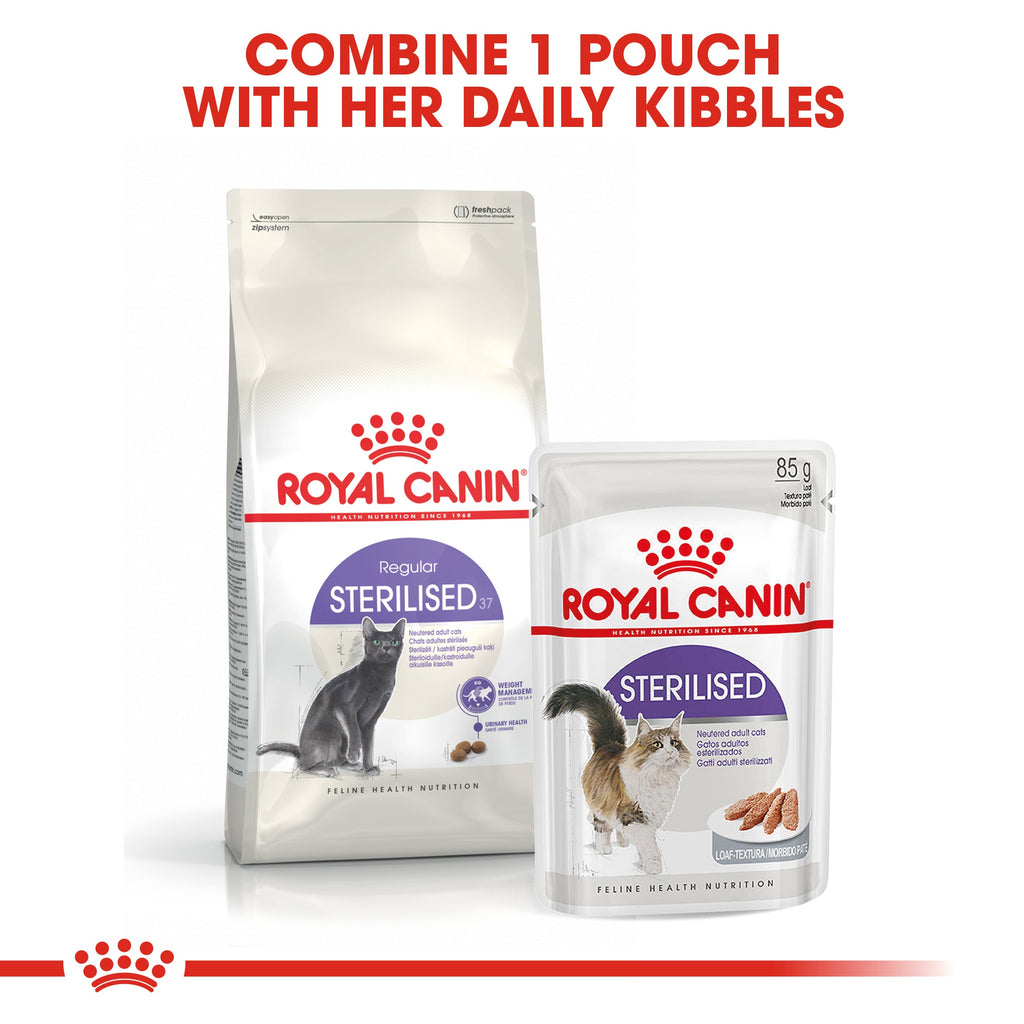 ROYAL CANIN Sterilised 37 Dry Cat Food for Neutered Adult Cats – 2kg