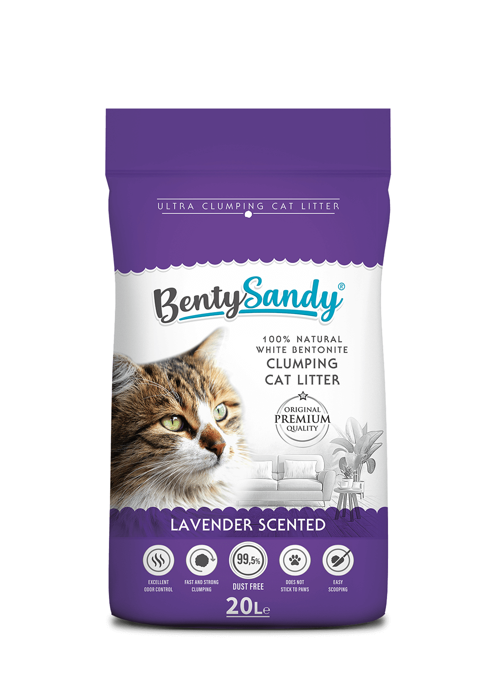 Benty Sandy Lavender 20 L