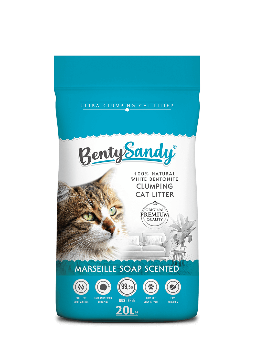 Benty Sandy Marseille Soap 20 L