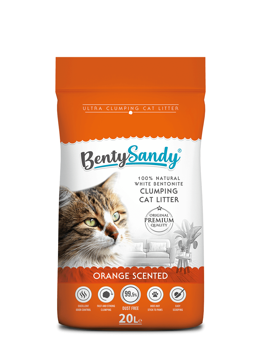 Benty Sandy Orange 20 L